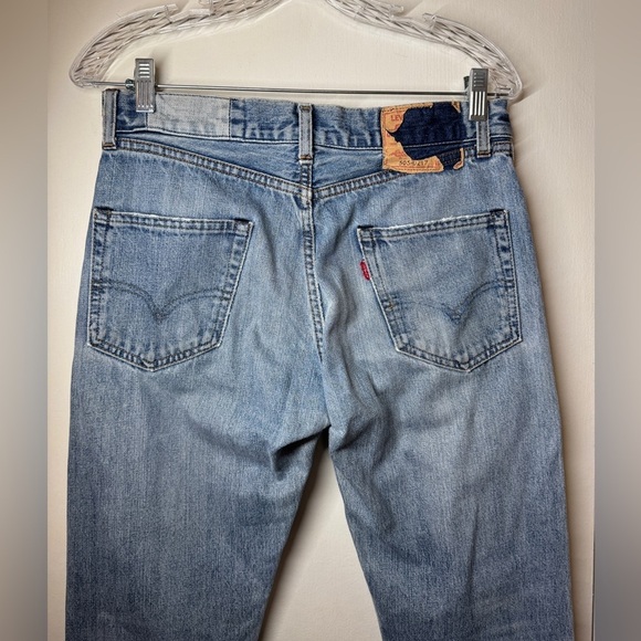 Levi’s LVC Women’s 505 0217 Big E Distressed Zipper Fly 100% Cotton Jeans 28 - Picture 3 of 16